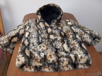 Шубка детская на 4-6 лет