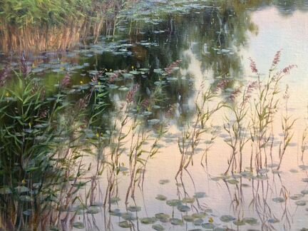 Сумерки. Холст, масло