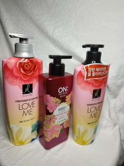 Шампунь, кондиционер, гель для душа Love Me