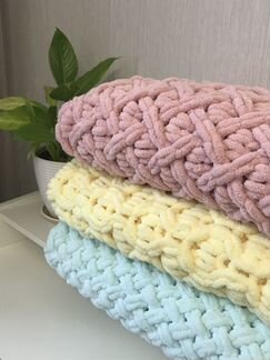 Пледы на заказ (Alize Puffy)