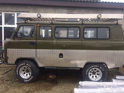 Обшивка кузова УАЗ Буханка 452 алюм. листом низкий