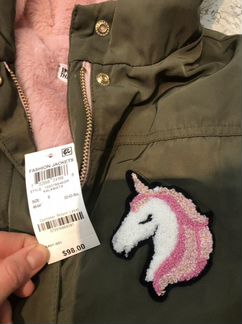 Парка для девочки 3-5 лет новая