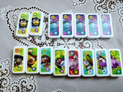 Игра для детей Домино Смешарики (Spar)