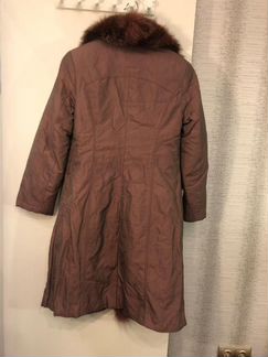 Пальто зимнее тёплое пуховик 46-48