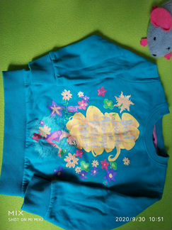 Толстовка для девочки р 98