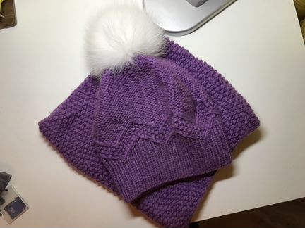 Шапка + шарф