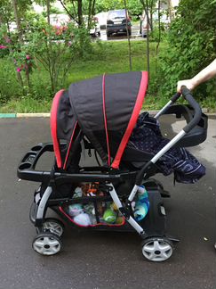Американская коляска для погодок Graco Ready2Grow