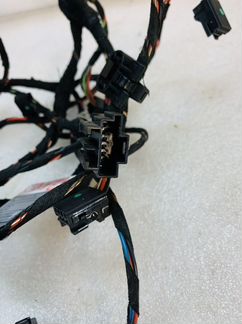 Проводка электрозаслонок печки Мерседес W164; T100