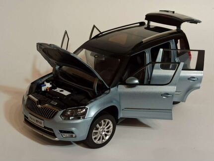 Scoda Yeti 2013 Blue 1:18 Paudi