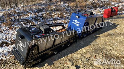 Мотобуксировщик Sharmax snowbear SE650 1450 HP15