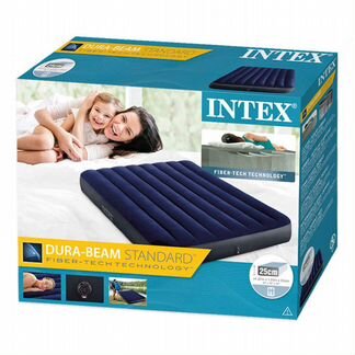 Надувной матрас Intex Classic Downy Airbed (64758)