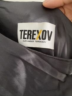Платье шелковоe на 1 плечо Alexander Terekhov