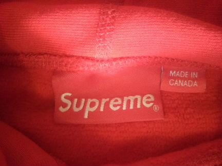 Худи Supreme Red (S)