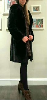 Шуба норковая